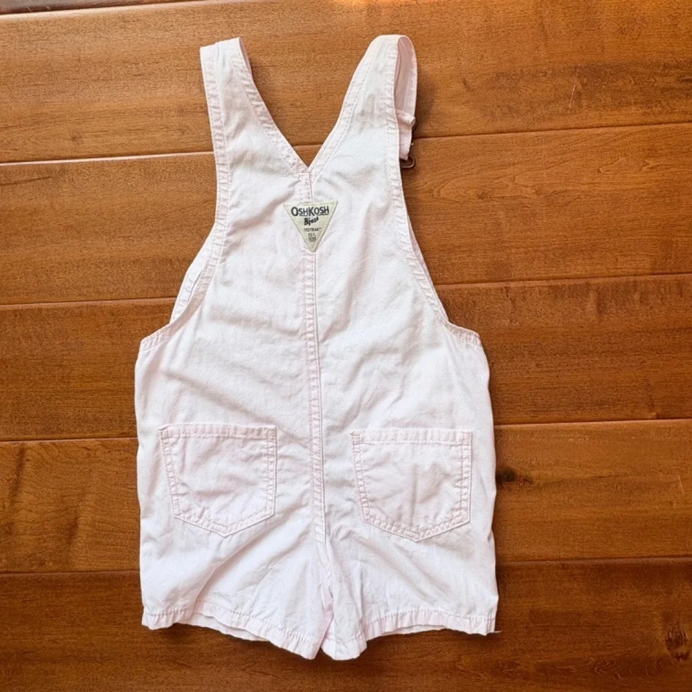 OshKosh‎ Heart Pocket Shortalls Girls 2T Pink